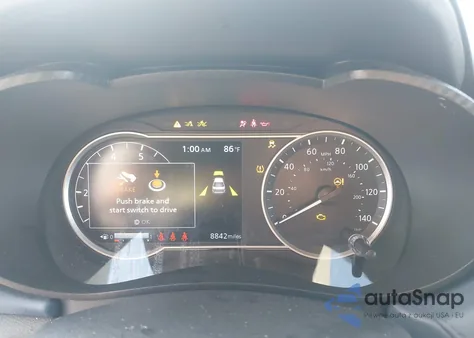 2025 Nissan Versa 1.6 Sv из США, поврежденный, VIN 3N1CN8EV1SL834174